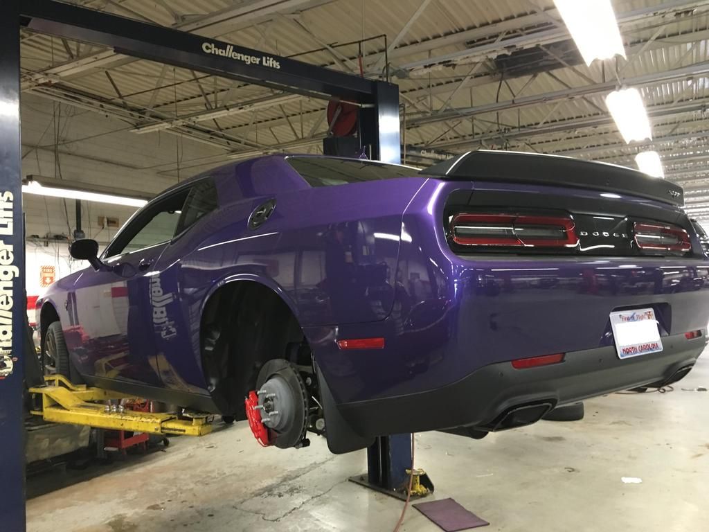 Rear Rotors replaced under warranty... lot's of pic's SRT Hellcat Forum